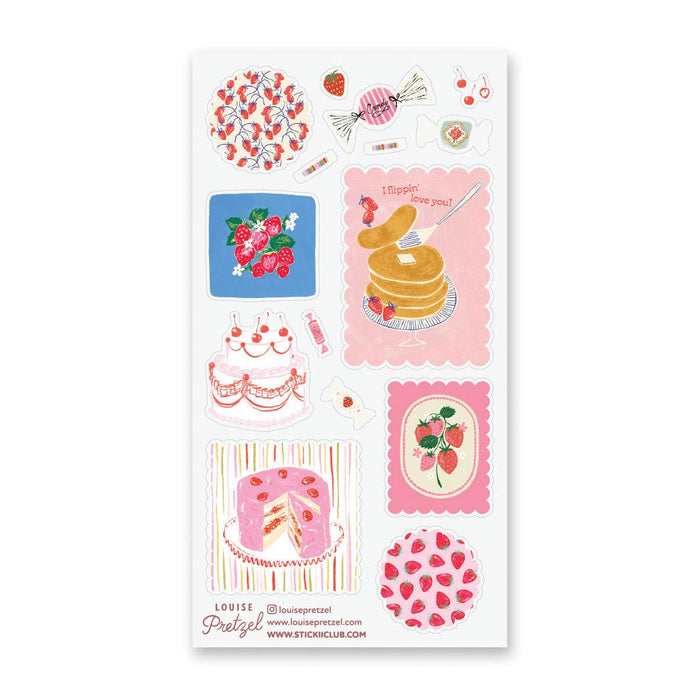 Flippin’ Berry Sweet Sticker Sheet