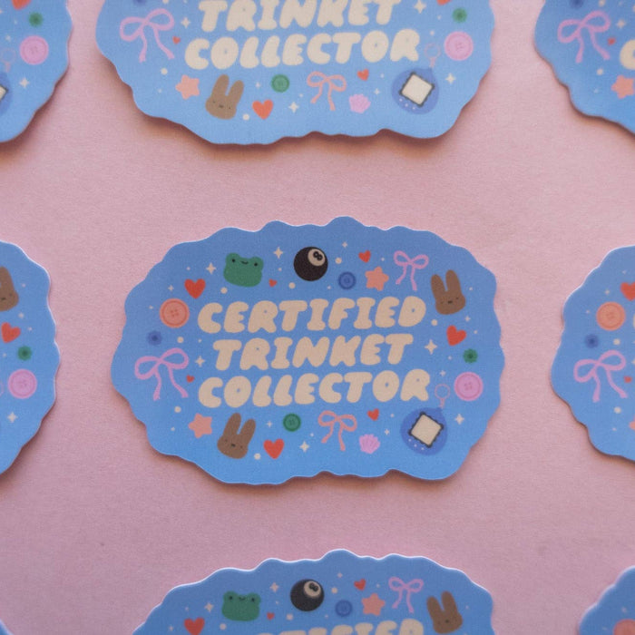 Trinket Collector Vinyl Sticker