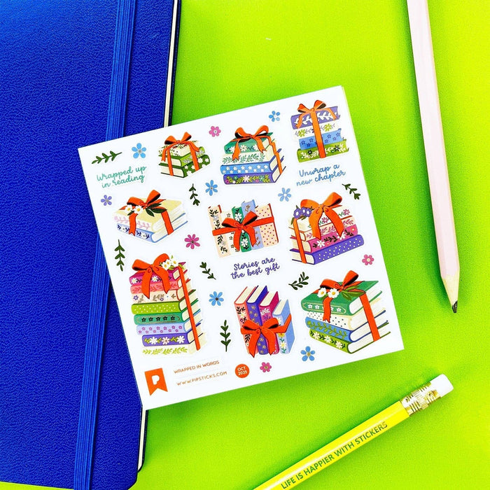 Wrapped In Words Stickers