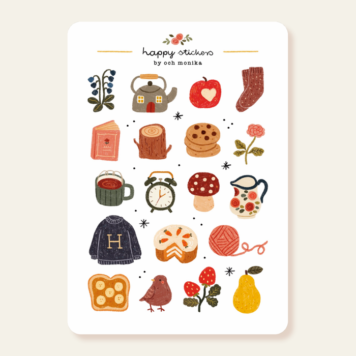Comfort Things - Sticker Sheet
