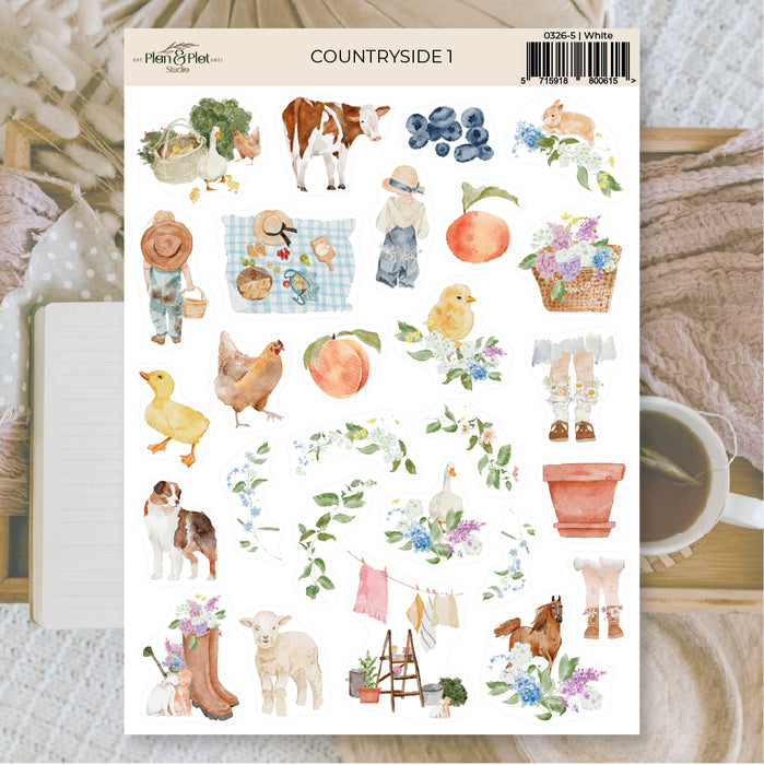 Countryside 1 Sticker Sheet