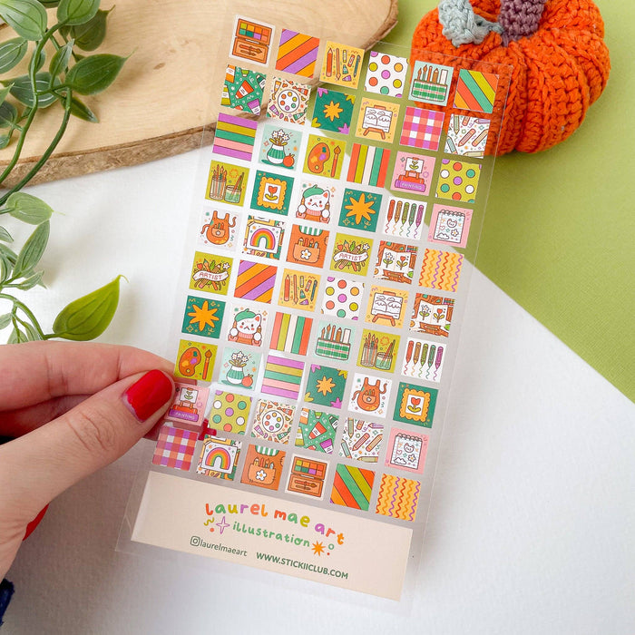 Artsy Things - Sticker Sheet