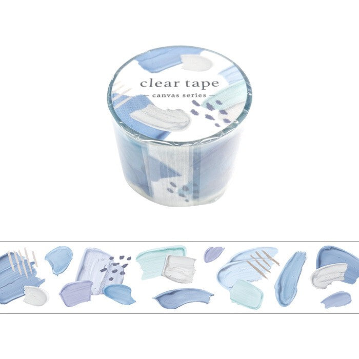 LAST STOCK! Mind Wave 'Canvas' Series Clear Tape - Pattern