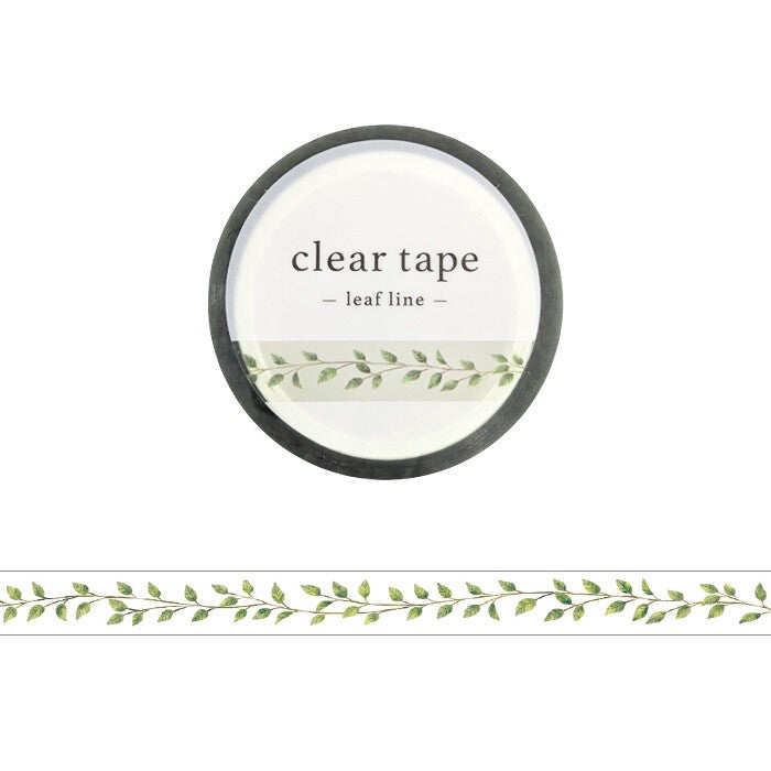 Mind Wave Clear Tape - Leaf Line