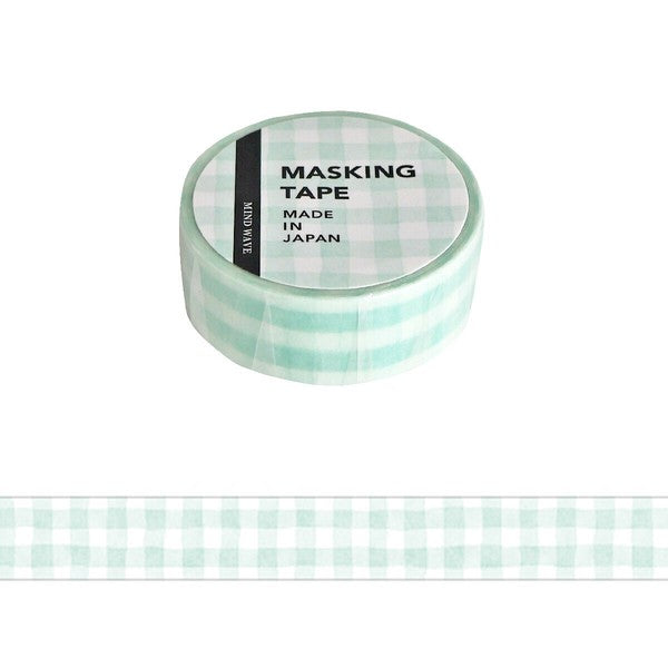 Mind Wave Japan Washi Tape - Check Pattern #19
