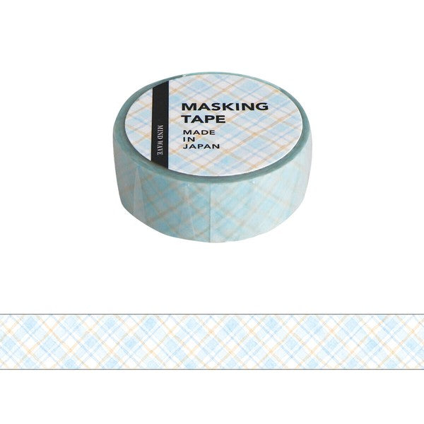 Mind Wave Japan Washi Tape - Check Pattern #21