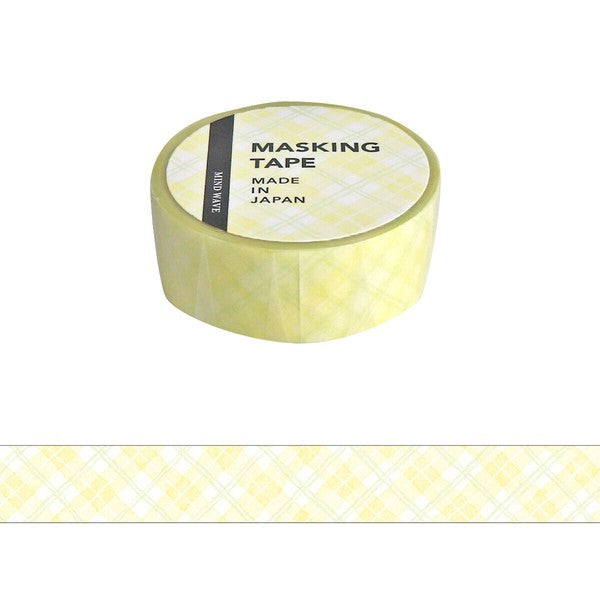 Mind Wave Japan Washi Tape - Check Pattern #22