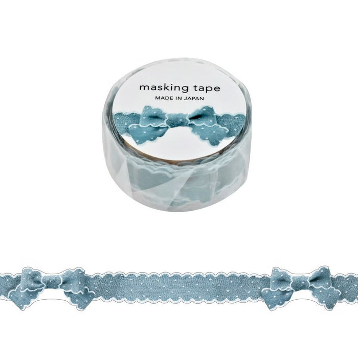 Mind Wave 'Ribbon' Series Die-Cut Washi Tape - Denim Blue