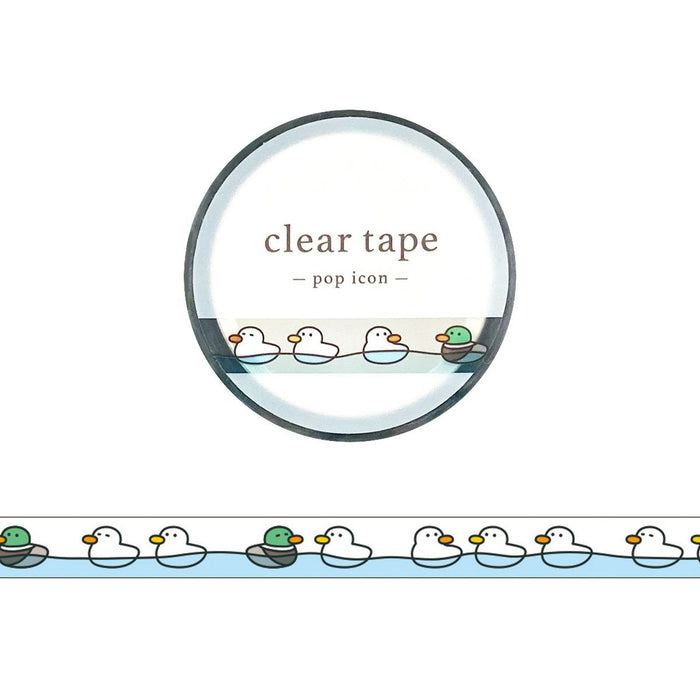 Mind Wave 'Pop Colour' Series Clear Tape - Duck
