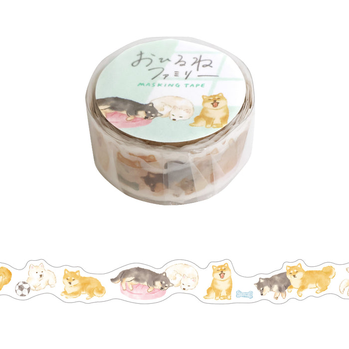 Mind Wave 'Sleepy Animals' Series Die-Cut Washi Tape - Shiba Inu