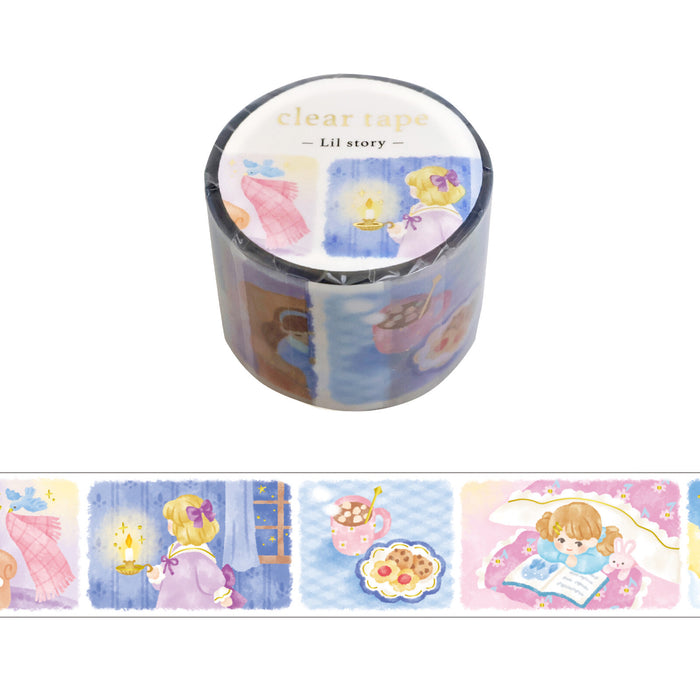 Mind Wave 'Lil Story' Foil-Stamped Clear Tape - Midnight Scene