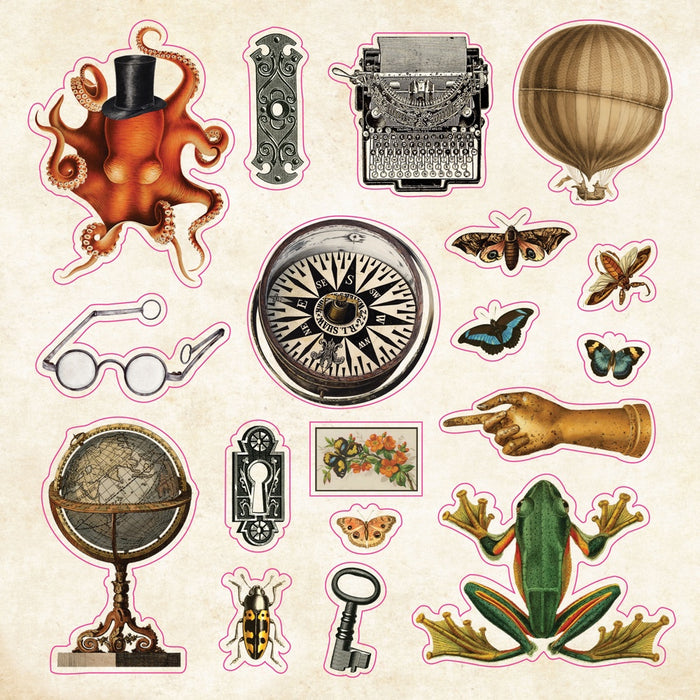 The Sticker Book of Curiosities - Over 750 Stickers!