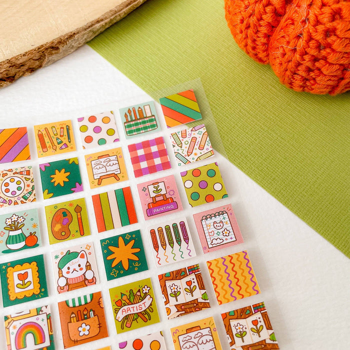 Artsy Things - Sticker Sheet