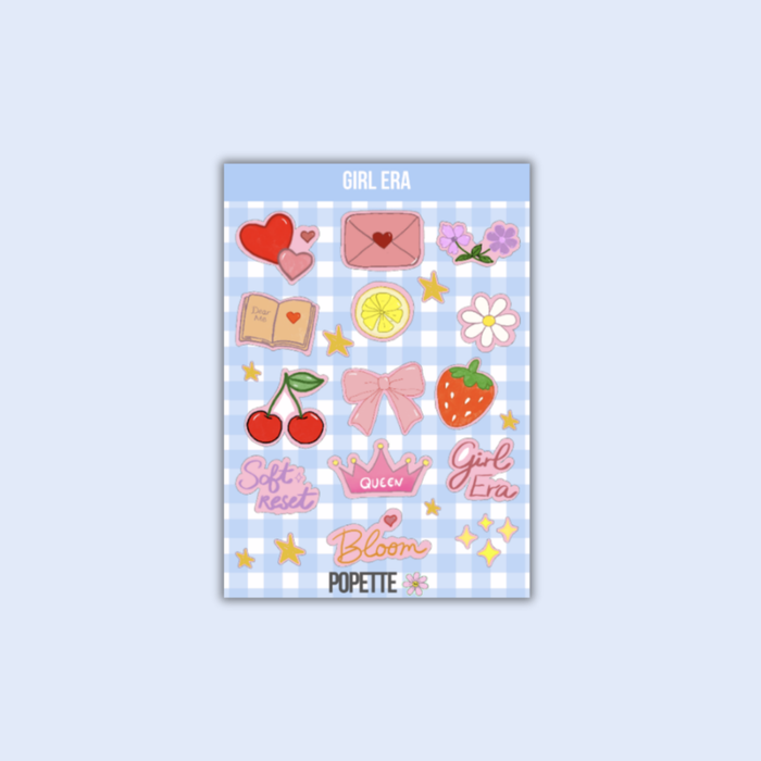 Girl Era Sticker Sheet