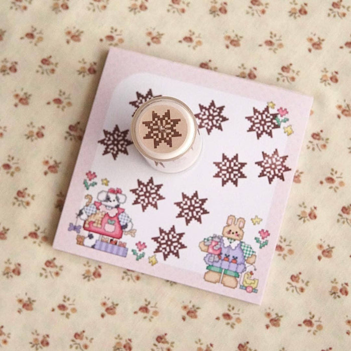 Quilt Star - Self Inking Stamp