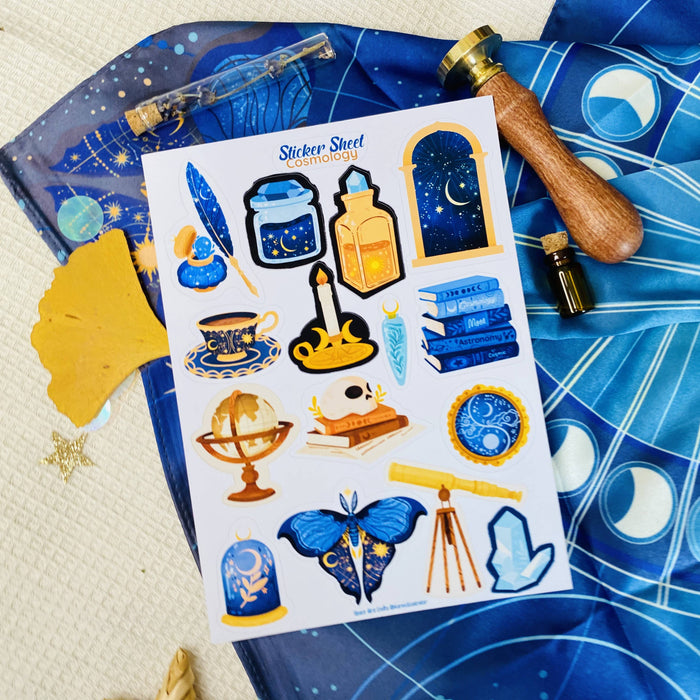 Cosmology Sticker Sheet