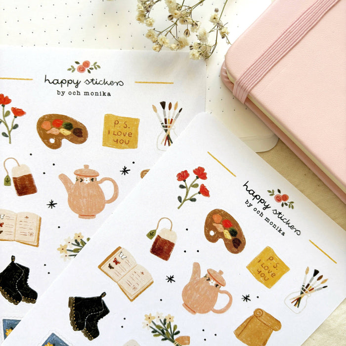 Bits And Pieces - Sticker Sheet