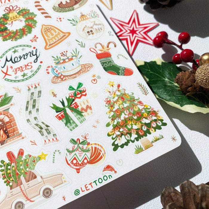 Christmas In My Heart Stickers