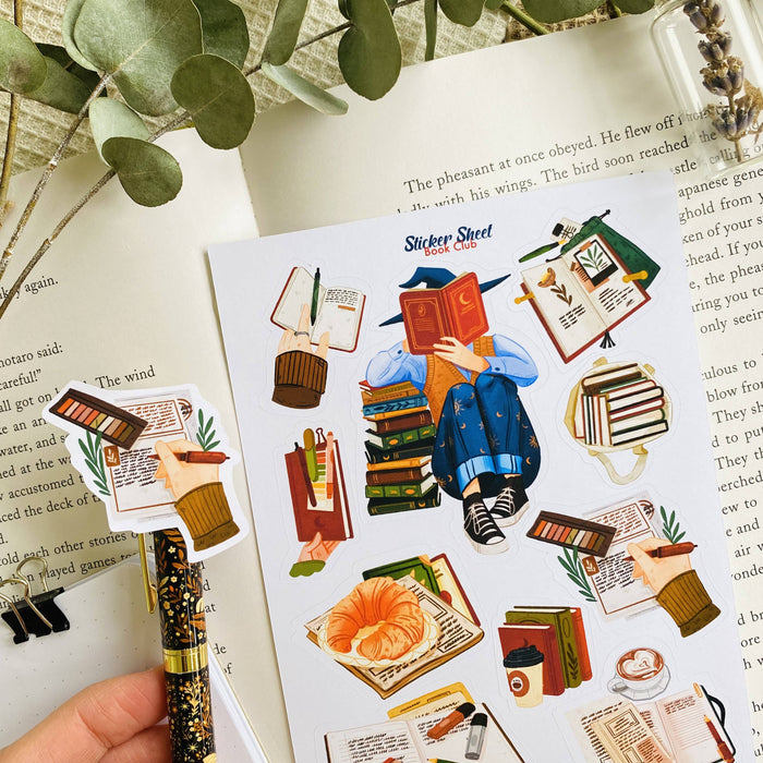 Book Club Sticker Sheet