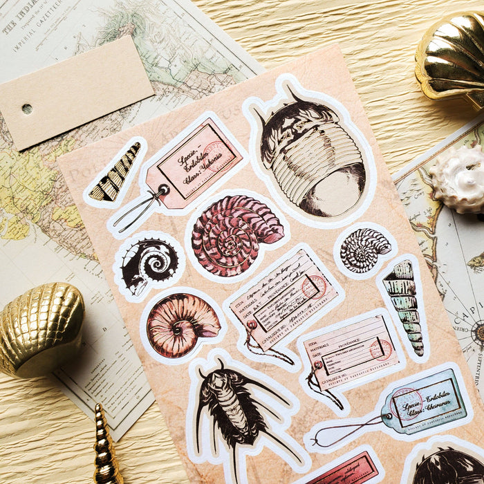 Unearthed Curiosities Sticker Sheet