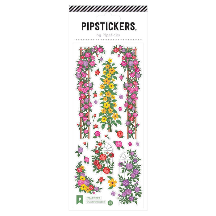 Trellis Blooms Stickers