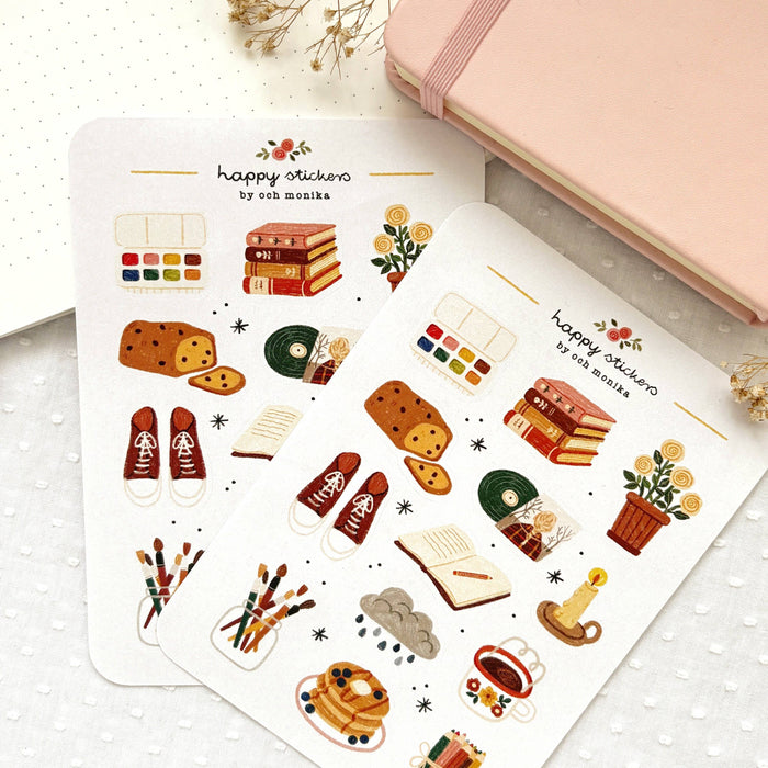 Rainy Morning - Sticker Sheet