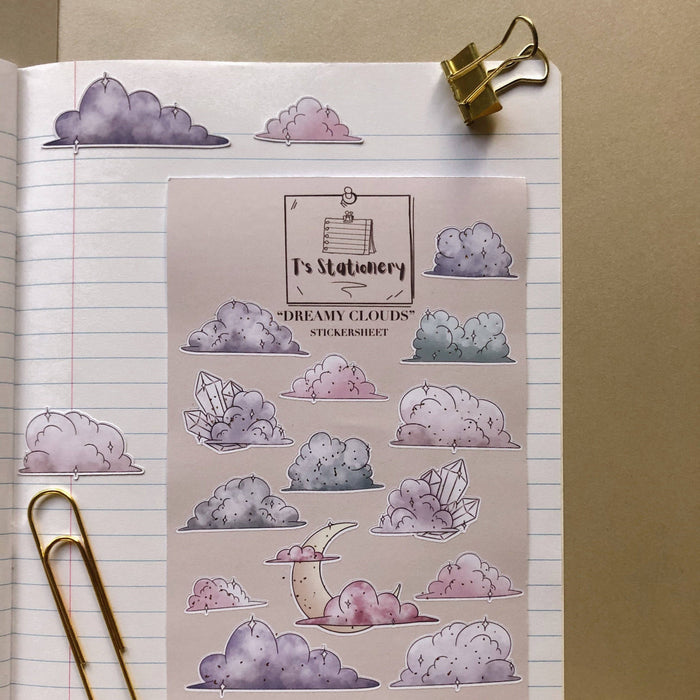 Dreamy Clouds Sticker Sheet
