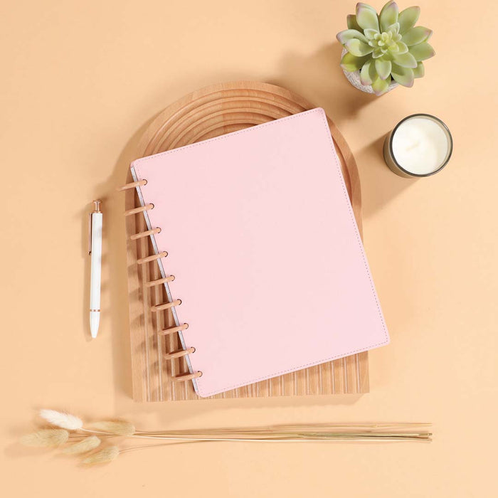 The Happy Planner CLASSIC Deluxe Snap-In Covers - Blush