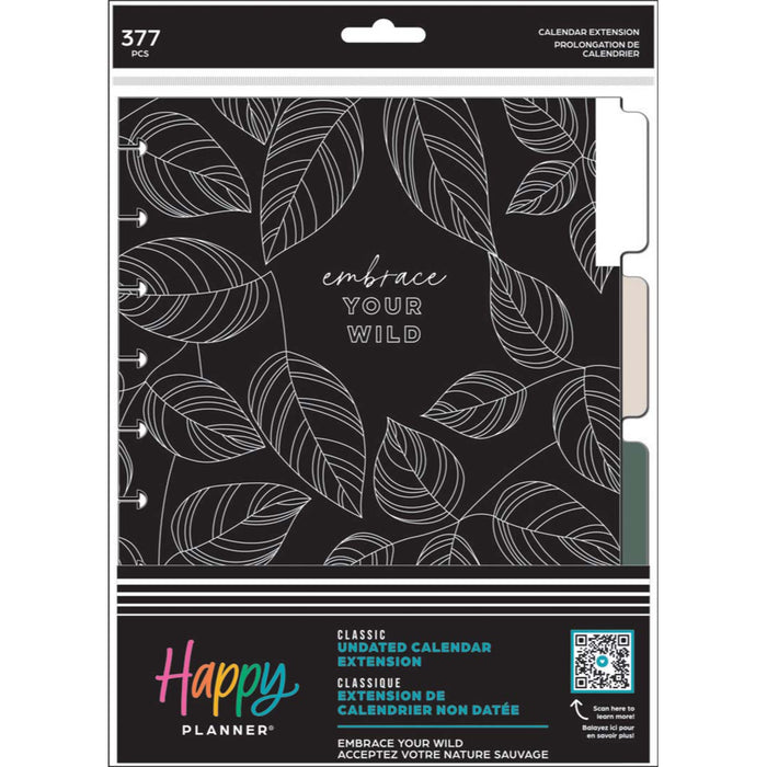The Happy Planner 'Embrace Your Wild' CLASSIC DAILY Extension Pack - 4 Months