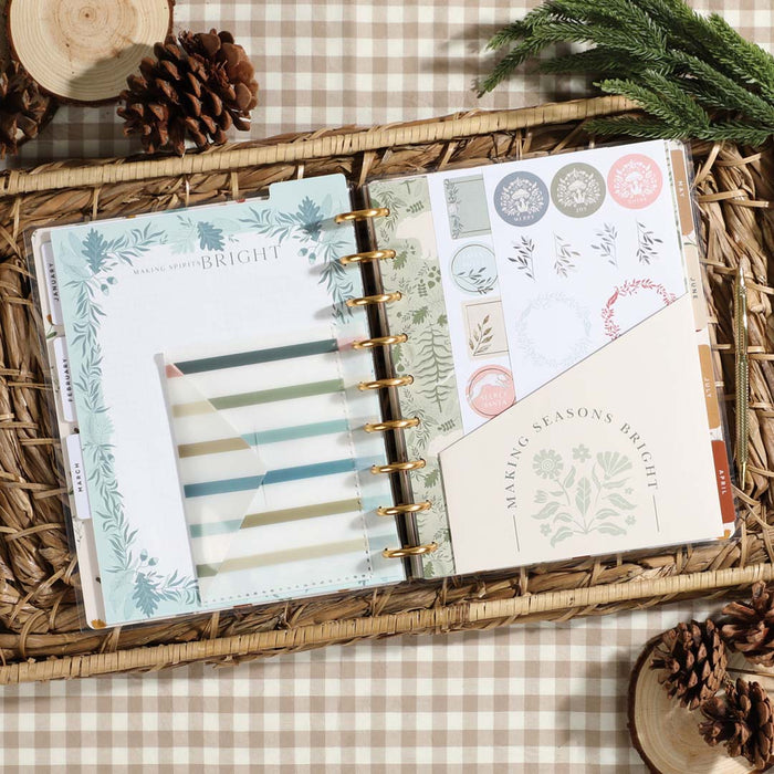 The Happy Planner 'Woodland Charm' CLASSIC CHRISTMAS Planner Companion
