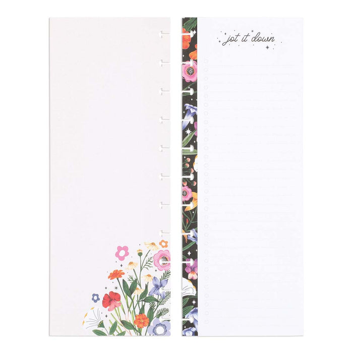 The Happy Planner 'Moody Blooms' BIG FOLDED Filler Paper