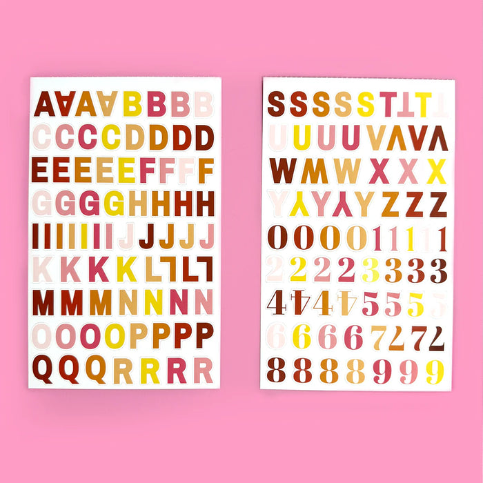 Autumn Love Sticker Journaling Kit