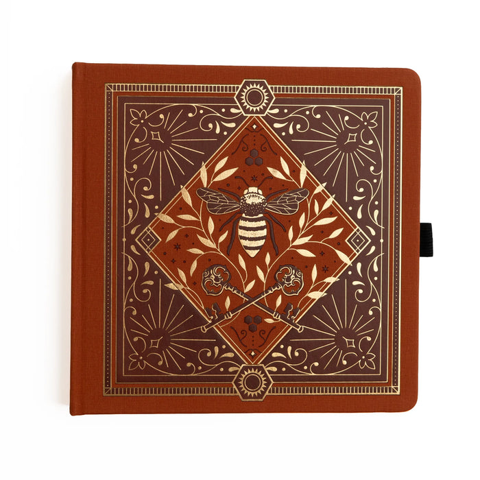 Keeper of Bees in Rust Album-Style Journal