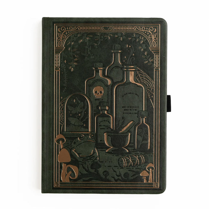 Apothecary Shelf A5 Blackout Dot Grid Notebook