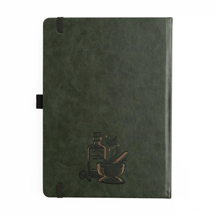 Apothecary Shelf Dot Grid Notebook