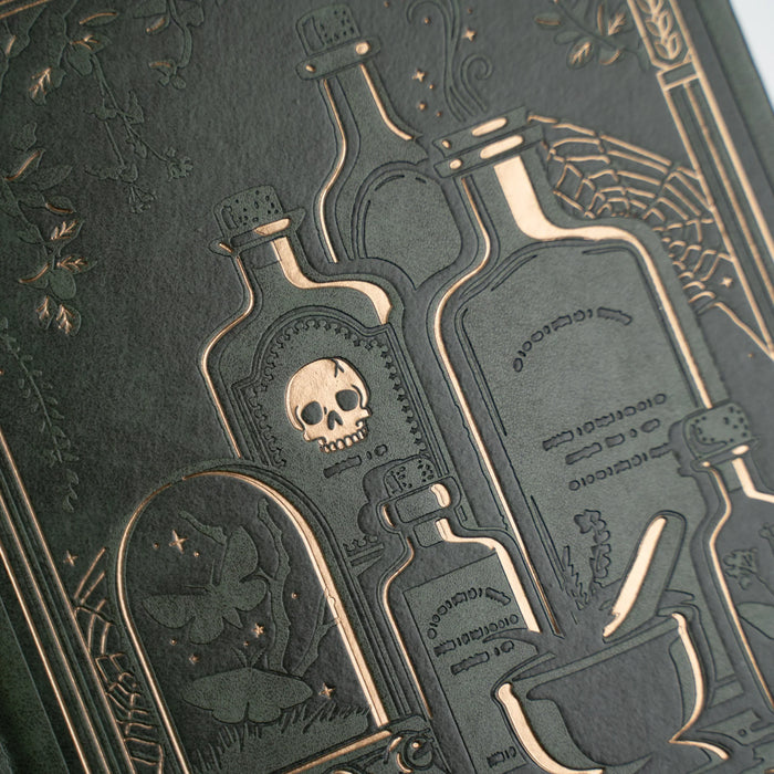Apothecary Shelf A5 Blackout Dot Grid Notebook