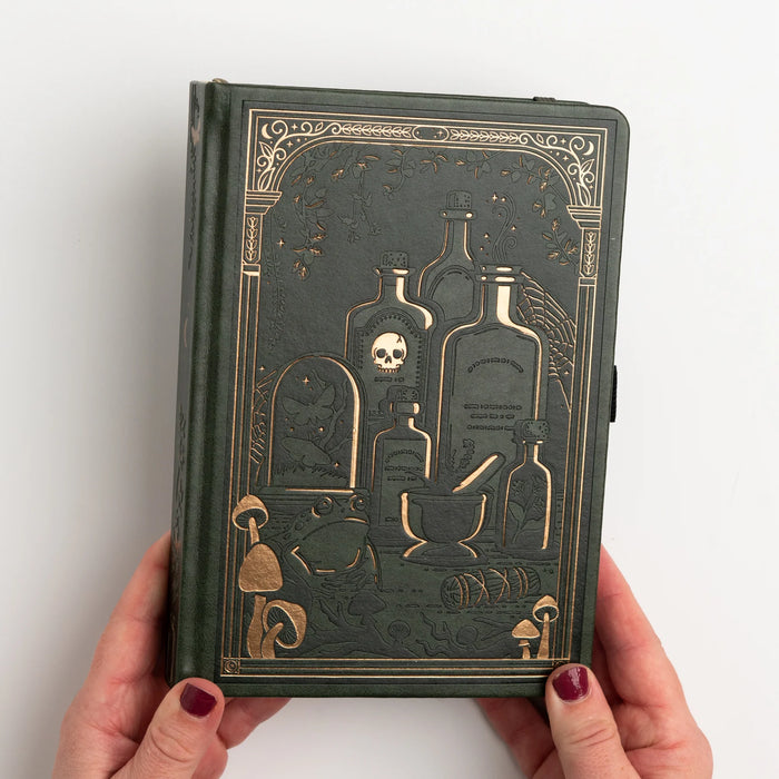 Apothecary Shelf A5 Blackout Dot Grid Notebook