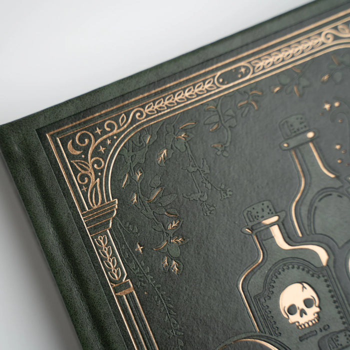 Apothecary Shelf A5 Blackout Dot Grid Notebook