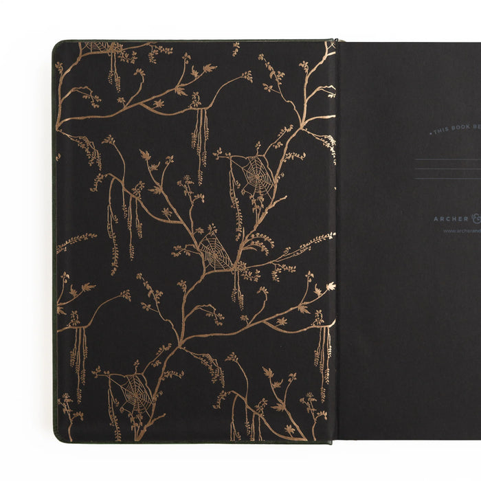 Apothecary Shelf A5 Blackout Dot Grid Notebook