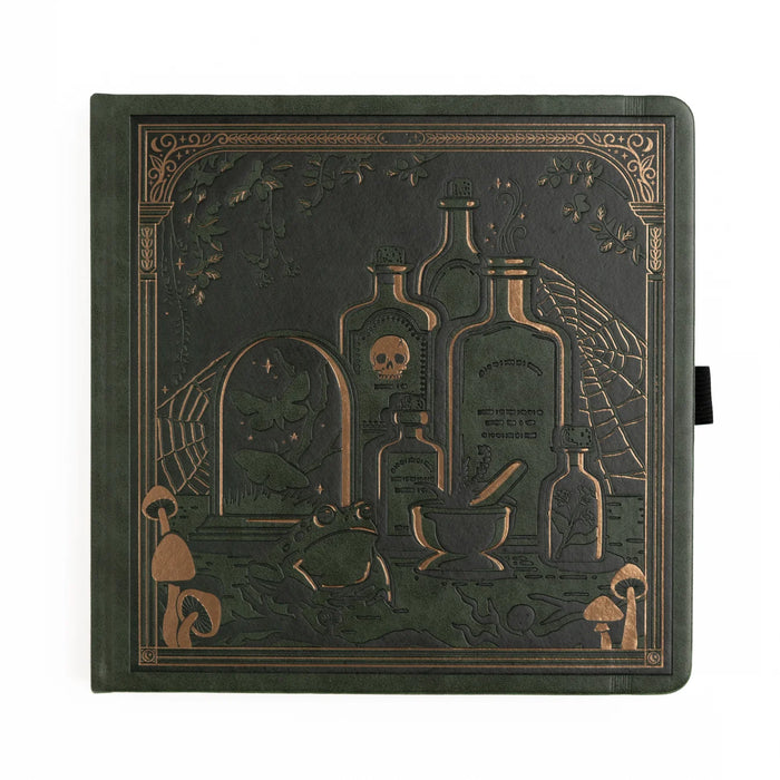 Apothecary Shelf Dot Grid Notebook