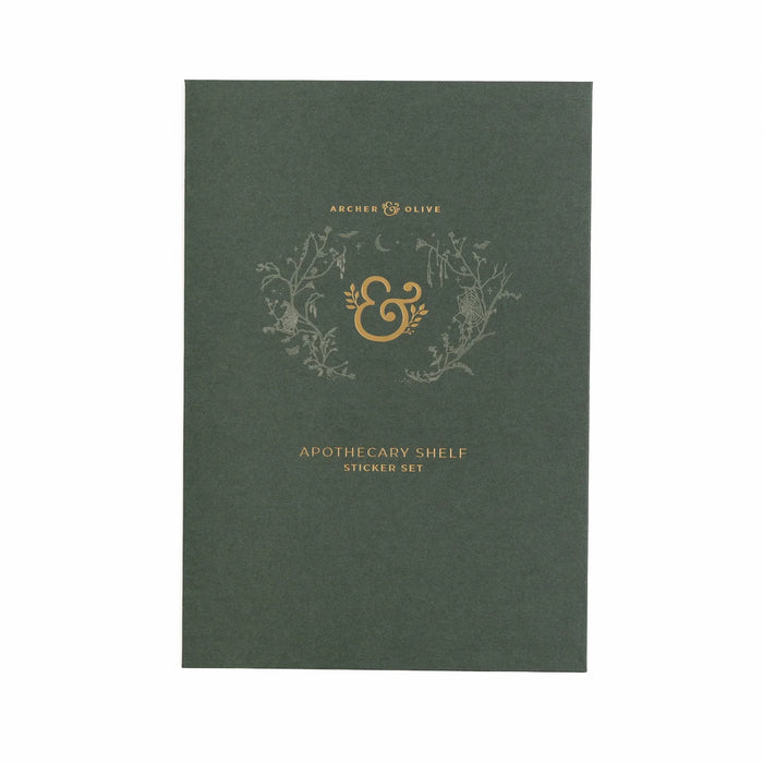 Apothecary Shelf Sticker Set