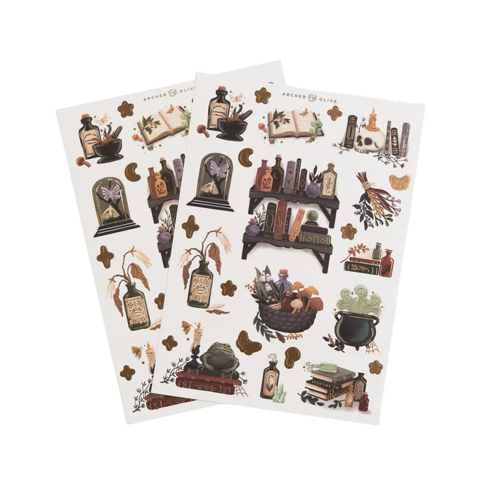 Apothecary Shelf Sticker Set