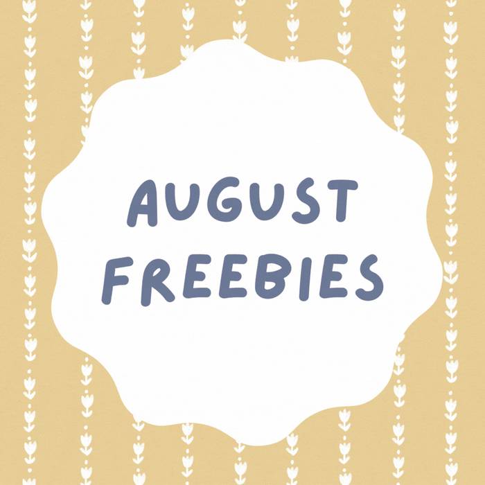 FREE GIFT | August Freebie Washi Tape
