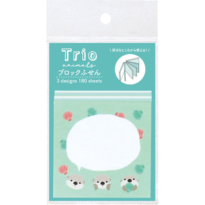 Mini Sticky Notes - Sea Otter