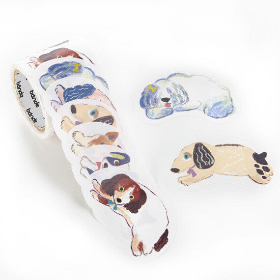 Bande Writeable Memo Sticker Roll - Running Dog — WashiGang