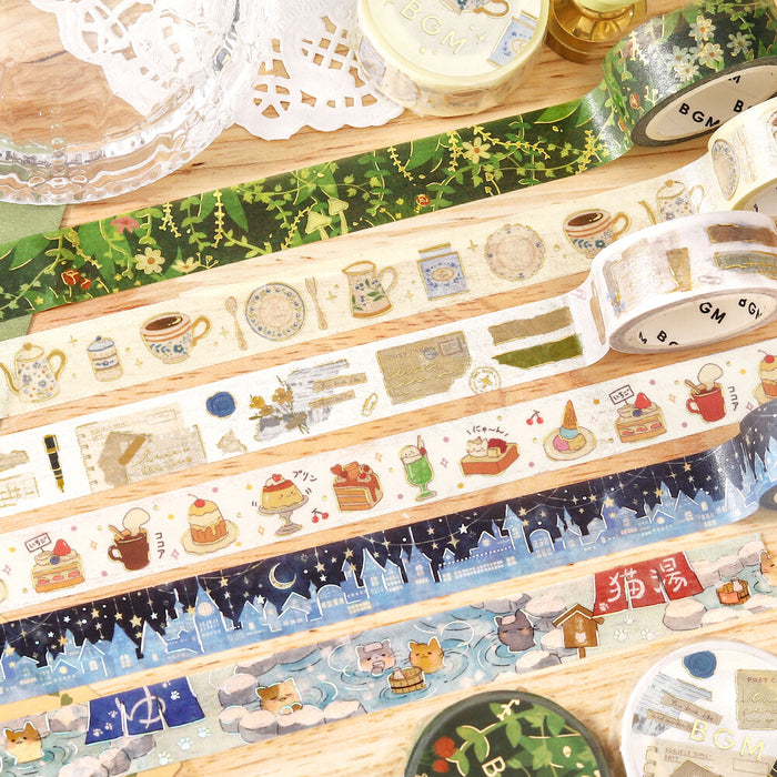BGM Life Foil Washi Tape - Collage