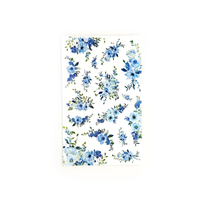 Blue Florals Sticker Book