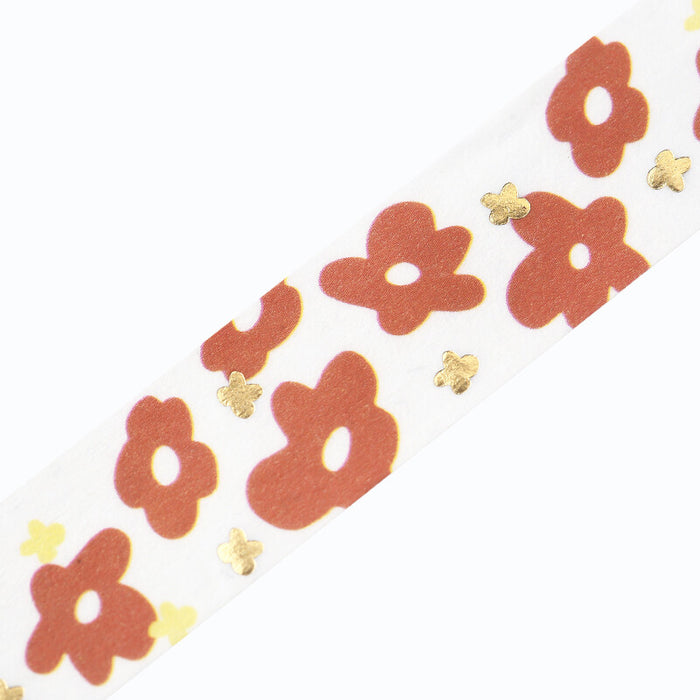 BGM Japan Foil Washi Tape - Blooming