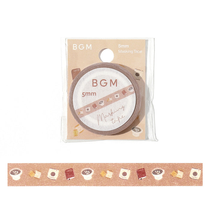 BGM 5mm Washi Tape - Hobby Time