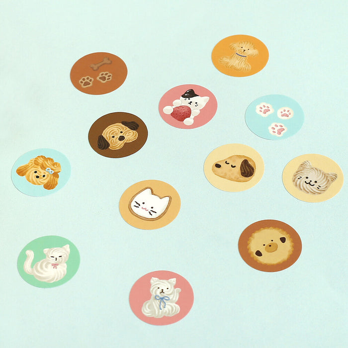 BGM Planner Sticker Roll - Fluffy Animals